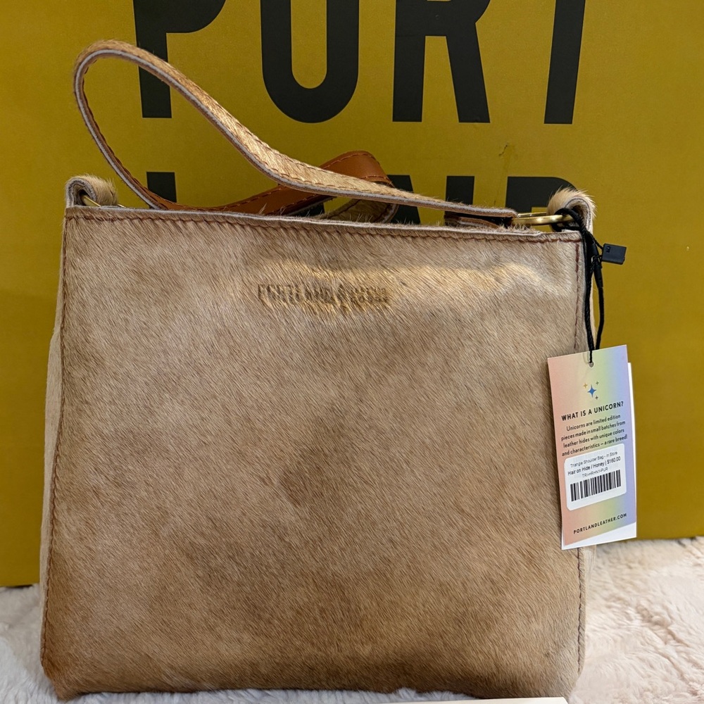 Portland Leather Hair On Hide Triangle - IN STORE EXCLUSIVE